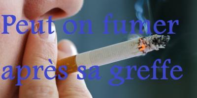 smoking after hair transplant